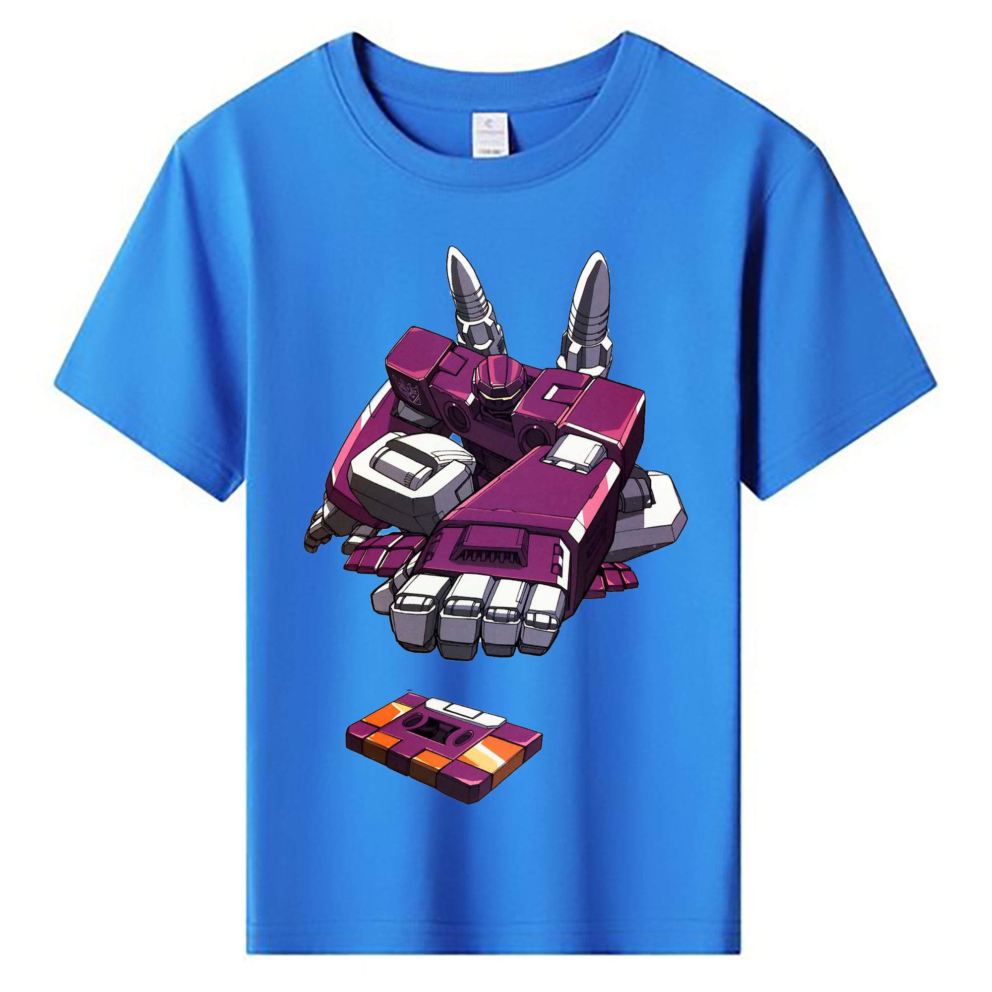 （画像用）  綿100％キッズTシャツ（フロントプリント）